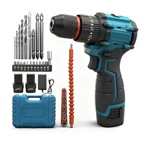 Taladro percutor Makita de 16.8V, sin escobillas, a batería, de doble velocidad, con portabrocas sin llave, para taladrar madera y hormigón, renovación del hogar - Product Image 4