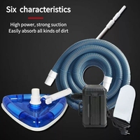 Nettoyeur de spa 220V/50Hz, aspirateur pour piscine, brosses pour piscine/spa/aquariums