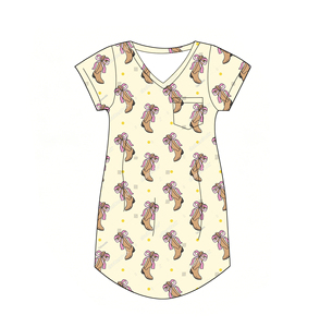Nuovi Pigiami Estivi Personalizzati per Bambine, Abbigliamento Casual per Neonati in Fibra di Bambù, Vestiti Casual per Bambini - Product Image 6