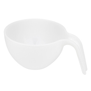 Transparent White Mixing Bowl With Handle Plastic Dishwasher <b>Safe</b> Baking Pastry <b>Tools</b> - Product Image 5