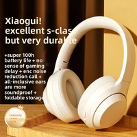 Auriculares Inalámbricos Bluetooth para Juegos con Micrófono con Reducción de Ruido y Funciones con Cable, Supraaurales/Circumaurales para Usuarios de Computadora, para Chicas