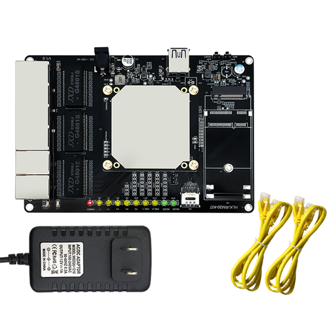 Hi-Link New 1.3G Openwrt MT7981BA+MT7531AE Gigabit Wireless Router Module With 256M DDR3+256M Flash HLK-RM20 HLK-RM20 Mini Pcie