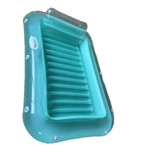 Nouveau lit de bain gonflable double usage pour extérieur, flotteur de piscine, lit flottant de loisirs aquatiques, vente en gros en stock - Product Image 5
