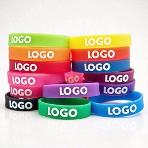 Bracelets en silicone personnalisés avec logo, bracelets en caoutchouc, acheter des bracelets en silicone, bracelet en silicone le moins cher pour cadeau promotionnel - Product Image 1
