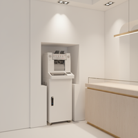 Mini distributeur automatique de billets Jinrui CDM-9000B avec dépôt d'espèces et validation de billets, écran tactile 10,1 pouces pour pharmacies et commerces de détail