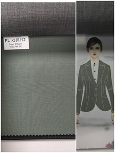 FL Bielasticity Vente en gros 245gsm <span class=keywords><strong>tissu</strong></span> mérinos cachemire pur double élastique <span class=keywords><strong>laine</strong></span> <span class=keywords><strong>tissu</strong></span> sweat-shirt pour femmes ensemble costumes manteau <span class=keywords><strong>tissu</strong></span> - Product Image 6