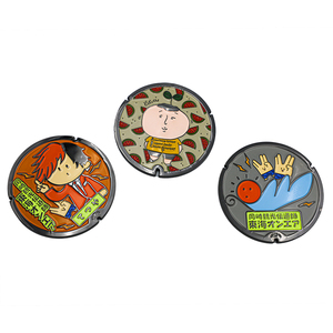 Posavasos Metálicos con Personajes de Dibujos Animados en Relieve, Posavasos de Anime, Posavasos para Tazas de Café, Venta al Por Mayor - Product Image 4