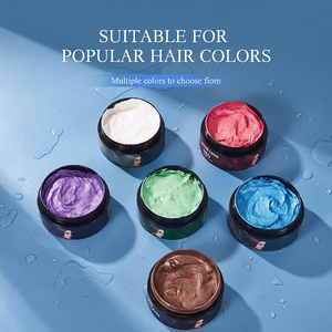 <strong>Hair</strong> <strong>Color</strong> Clay 100g Instant Coloring Easy <strong>Wash</strong> Out OEM ODM for Party Festival - Product Image 1