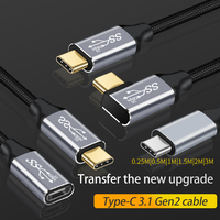 100W USB 3.1 Gen2 Typ-C-Stecker-Buchse-Kabel USB C-Verlängerung kabel 4K HD-Bildschirm projektion PD-Schnelllade-Multifunktion kabel