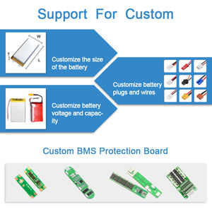 Литий-ионный перезаряжаемый аккумулятор OEM/ODM на 25C, 3.7В, 1000мАч для радиоуправляемых дронов, подходит для моделей MJX X400, X400W, <span class=keywords><strong>X800</strong></span>, X300C, X200, X500 - Product Image 6