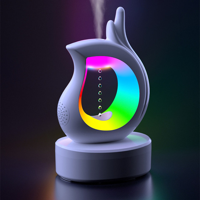 Lonvel Newest Business Gift Cool Mist Air Anti Gravity Diffuser Water Droplet Zero Gravity Humidifier Finger-shape Humidifier