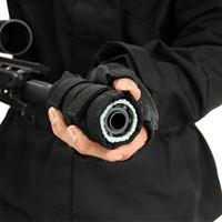 Pochette tactique en nylon à velcro réglable pour chargeurs et munitions, compatible MOLLE, pour la chasse, le tir, le camping et les activités de plein air, disponible en plusieurs tailles
