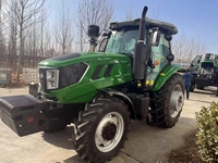Tracteur multifonctionnel à quatre roues motrices série 1404 1604 avec système hydraulique complet pour toutes les opérations agricoles