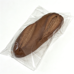 21cm Long French Bread Simulation Food Model Cracks Two Sections Chocolate Original Flavor Display Props Windows Set Plastic - Product Image 3