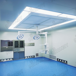 <span class=keywords><strong>Panel</strong></span> Sandwich PU Bersertifikat CE ISO untuk Ruang Operasi Modular Klinik Rumah Sakit, Instalasi Perakitan Cepat - Product Image 1