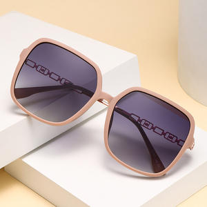 Kesheen – lunettes de soleil à monture carrée pour femmes, monture noire, lentille TAC, Protection UV400, mode Street Style - Product Image 4