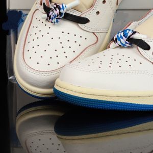 Zapatillas Deportivas Retro Travis Scotts de la Mejor Calidad 2026, Color Verde Oliva Medio, Negro Phantom, para Hombre - Product Image 2