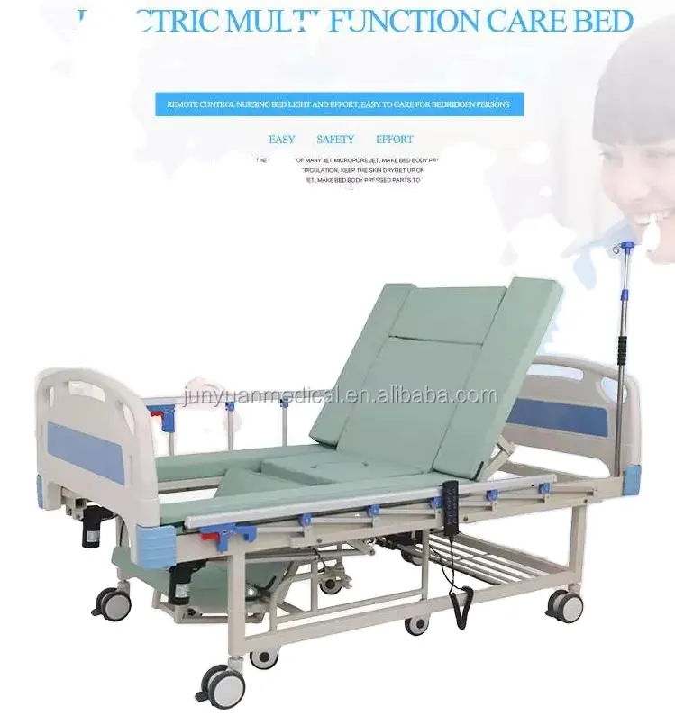 多機能電動ホームケアベッド高齢者用病院機器車椅子回転機能付き