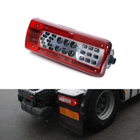 2pcs 12-24V led feu arrière de voiture pour camion remorque camion multifonction signal lampe