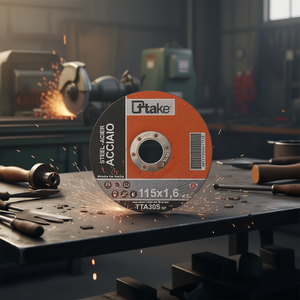 TTAKE ใบเจียรแบบแบน 150x3.2 มม. สำหรับตัดและเจียรเหล็ก - Product Image 3