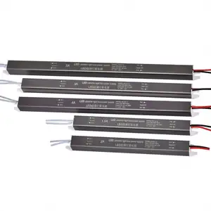 הסיטונאי 12v 24v 1a 2.5a 10a 48w 60w 7w 100w 120 תיבת הספק תיבת אספקת חשמל עמיד למים תיבת מזח