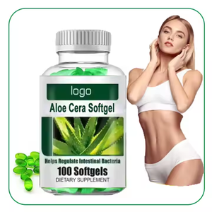 OEM Gélule d'extrait d'aloe vera Aloe Emodin Complément alimentaire à base de plantes pour perdre du poids et brûler les graisses Gélule d'aloe vera - Product Image 4