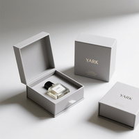 Emballage de cadeau haut de gamme personnalisé boîte en papier magnétique bouteille de parfum avec boîte boîte de parfum en carton rigide