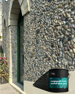 <span class=keywords><strong>Peinture</strong></span> à la résine à gros grains pour revêtement décoratif extérieur de sols en pierre lavée et murs extérieurs - Product Image 1