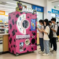 Distributeur automatique de coques de téléphone personnalisées en libre-service avec options de paiement multiples et surveillance à distance pour usage commercial