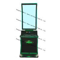 Happy 43" 3M Machine de jeu tactile en forme de J avec cabinet métallique, à monnayeur, design personnalisable, LED pour parcs d'attractions et centres commerciaux