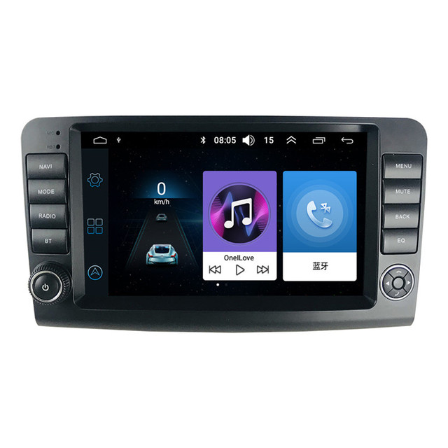 2 Din Android 11 Car Radio for Mercedes Benz M CLASS ML W164 X164 ML350 ML300 GL500 ML320 ML280 GL350 GL450 Multimedia Stereo