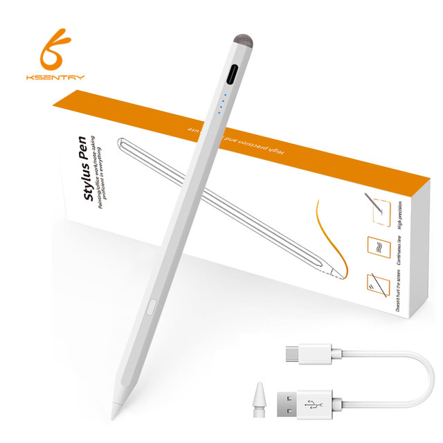 2025 Active Stylus Pen Original for Apple Pencil Compatible Magnetic for iPad Made of Metal and Plastic