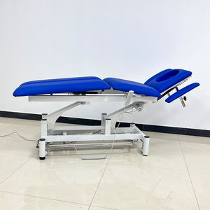 Table de thérapie médicale physique électrique de lit de clinique d'équipement mobile de massage d'examen Table de traitement ostéopathique - Product Image 4