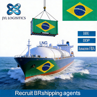 Agente de Transporte Marítimo a Brasil, Servicio de Entrega de Carga, Transitario DDU DDP, Empresa de Logística, Tarifas de Transporte de Exportación