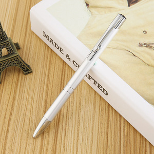 Stylo bille en métal multi-tons pratique, logo imprimé personnalisé, écriture fluide, pour le personnel de bureau, cadeaux d'affaires en gros - Product Image 6