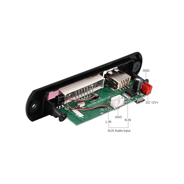 Car Music Speaker Blue Tooth Audio Circuit Module Embedded MP3 SD Card Usb Sound Pcb Board