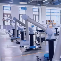 Robot collaboratif 6 axes 25 kg 1800 mm ±0,03 mm CE Cobot pour l'assemblage, la manutention et le soudage dans l'industrie automobile, les nouvelles énergies et l'industrie lourde