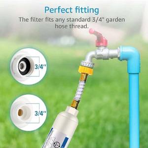 Filterwell Système de brumisation de jardin extérieur Nettoyeur de buse Inhibiteur de calcium en ligne Filtre en plastique pour brumisateur - Product Image 5