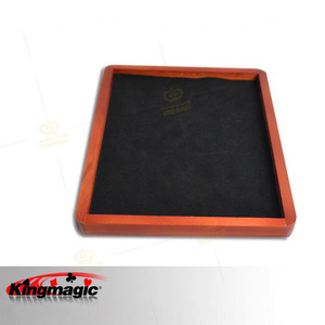 Plato de Madera para Tesoros, Cuenco de Tesoros, Caja Mágica de Tesoros, Accesorios de Magia KingMagic, Actuación en Festival de Talentos - Product Image 1