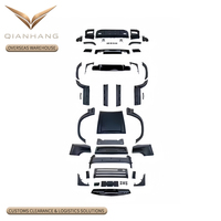 Kit carrosserie large en fibre de carbone sèche pour conversion tout-terrain, pièces et accessoires extérieurs automobiles complets pour SUV tout-terrain 2021