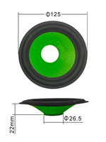 103-52 135-52 158-52 1623-170 OEM ODM OBM Corne papier bassin conique tambour presse à papier pièces de rechange amplificateur haut-parleur accessoires