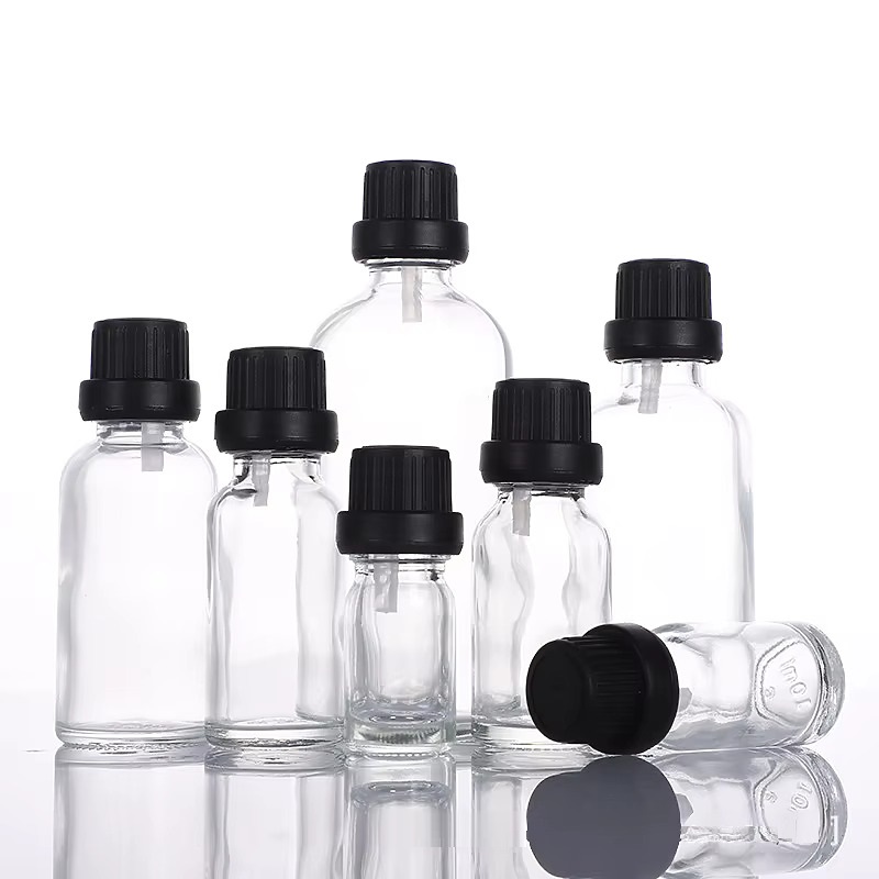 face oil glass bottles uv protected