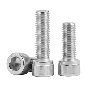 Tornillo <span class=keywords><strong>Allen</strong></span> de Cabeza Hexagonal <span class=keywords><strong>DIN</strong></span> <span class=keywords><strong>912</strong></span> M2-M12 de Acero Inoxidable 316 de Longitud Extendida - Product Image 1