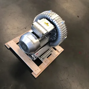 Soplador de Aire de Alta Presión de 1.5kw 2hp, Bomba de Vacío de Canal Lateral Usada para Aireación de Granjas de Camarones, Máquina de Impresión - Product Image 2