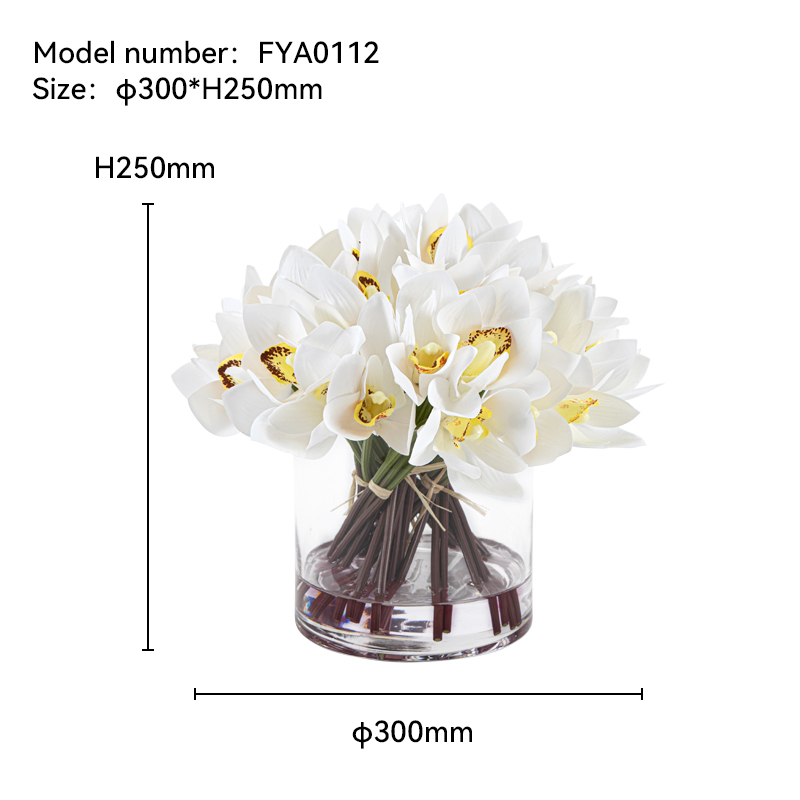 Artificial Cymbidium Orchid Sets - FYA0112