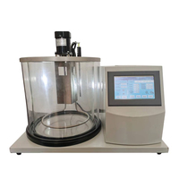 4 Holes Low Temperature Kinematic Viscosity Tester Automatic Portable Oil Viscometer With Digital Display Unit