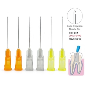 Endo Irrigation Needle Tip <strong>Dental</strong> Root Canal Lateral Irrigation Needle Diameter 0.3/0.4/0.5mm Dentistry Steel Ce Weller Manual - Product Image 2