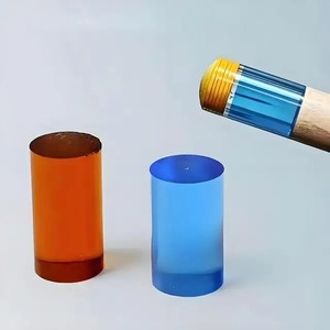 Punta de Taco de Billar de Acrílico Transparente de Alta Claridad de 15 mm, Varilla de Acrílico Fundido para Taco de Billar, Virola Transparente - Product Image 2