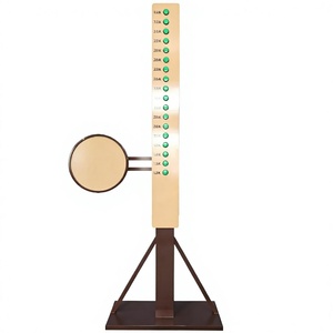 Jeu interactif de défi de saut en hauteur en métal avec boutons, accessoire pour événements de carnaval, idéal pour les écoles, les maternelles et les parcs de trampolines - Product Image 4