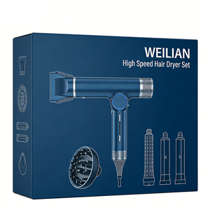 Secador de Pelo de Alta Velocidad BLDC de 110000 RPM, 1800 W, Iónico, Juego de Estilizador Multifunción 5 en 1, Secador Profesional de Iones Negativos para Salón, Estilizado Completo - Product Image 2